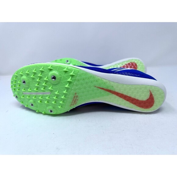 Nike Zoom Men's 12 Mamba V6 Distance DR2733-400 Track Field Spikes blue NEW - Picture 10 of 16